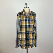 Trina Turk Plaid Button Down Shirt