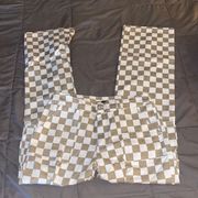 Women’s checkered pants size 5