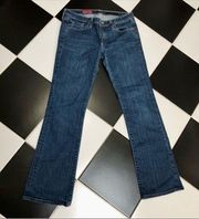 AG The Angel Bootcut Dark Wash Jeans 90s Y2K Dark Denim Vintage Flares size 29