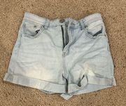 Rue21 Light Wash Jean Shorts