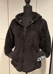 Calvin Klein Teddy Bear Zip Up Size S