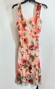 4/$25 Connected apparel floral dress size 8