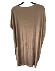 Final Touch Modal Essential Batwing Dolman Oversize Tunic Kaftan Midi Dress L