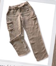 Young Fabulous & Broke Women’s Linen Cargo Pants