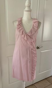 Pink Wrap Dress