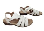 SOUL Naturalizer Beacon Women's Studded Sandals white Size 9