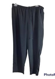 Susan Graver Pull On Black Pants Large