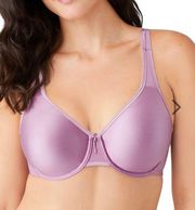 Wacoal lavender Basic Beauty Spacer Underwire T-Shirt Bra sz 32DDD