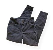 D. Jeans Black Denim Jean Pants Mid Rise Skinny US 6P