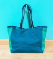 Green Neoprene Beach Tote