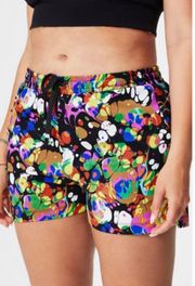 Patterned Running Shorts