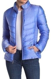 Via Spiga Smocked Puffer Quilted Jacket Size Medium Value $170 New with Tag