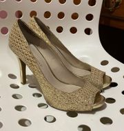 Brooke Gold Heels