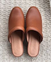 The Cecily Clog In Oiled Leather Women's- size 8.5