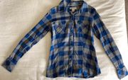 Buffalo Plaid Flannel Shirt - Size Small