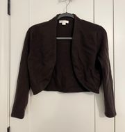 Cashmere Crop Cardigan 