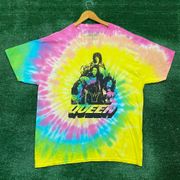 Urban Outfitters Queen Tie Dye Rock Band T-Shirt Size Extra Large