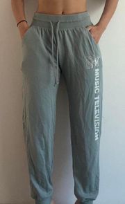 Light Green MTV Sweatpants 