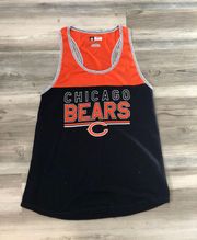 size medium, Chicago Bears tank, pit to pit 17, length is 27