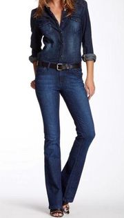 Jennifer High Rise Bootcut Jeans in Nirvana