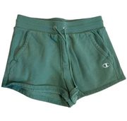 Champion Shorts Reverse Weave Retro Sweats Size Large Jade Green