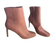 NEW Anne Michelle Square Toe Blush Pink Ankle Bootie SZ-11