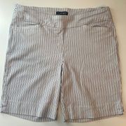 Hilary Radley rayon shorts.  Elastic waist.  Stretchy.  Size Large.