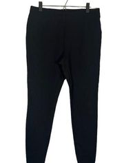 J. Jill Black Wear Ever Collection Stretch Leggings Pants Women Sz M