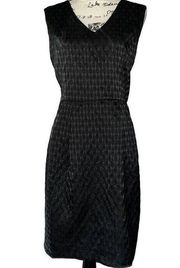 Molly Bracken black v-neck textured dress NWT XL