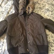 Military thick winter jacket