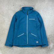 Carhartt  Blue Zip Up Jacket