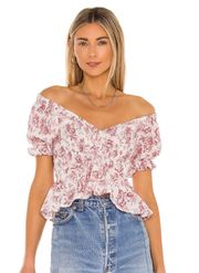 Revolve  Floral Top