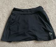 Black Tennis Skirt 