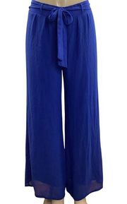 Miss Avenue Blue Wide Leg Pants Size Large (Preowned)