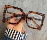 Tortoiseshell Frame Glasses