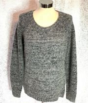 Maison Scotch sequin biker sweater