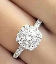 Beautiful Silver Ring Size 7
