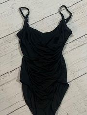 Jantzen black one piece swimsuit