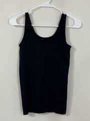 Ellen Tracy Essentials Black Seamless Camisole