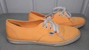 Vans  Authentic Lo Pro Sneakers Shoes Neon Orange Women’s Size 8 Men’s 6.5