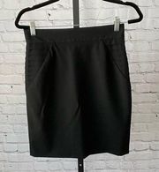 Gianni Bini Black Pencil Skirt Size 4