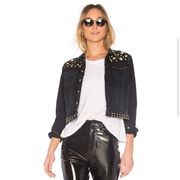 AGOLDE Reputation Studded Overtone Jean Jacket Medium