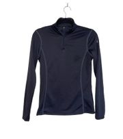 Baselayer Black Fitted Quarter Zip Sweatshirt