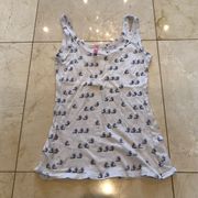 Eight Sixty Sailboat Tank Top Size Large