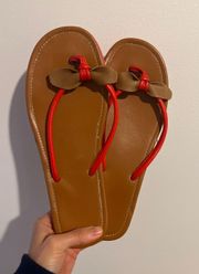 Super Cute Bow Flip Flops 