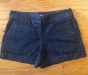 Women's Ann Taylor Loft Denim Jean Shorts Size 0