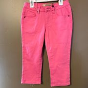 NWT Hybrid company, hot pink cropped pants