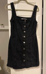 Denim Overall Dress