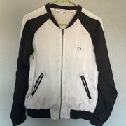 satin bomber jacket, x-small