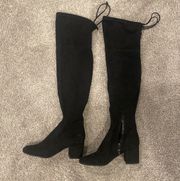 Black Over Knee Boots